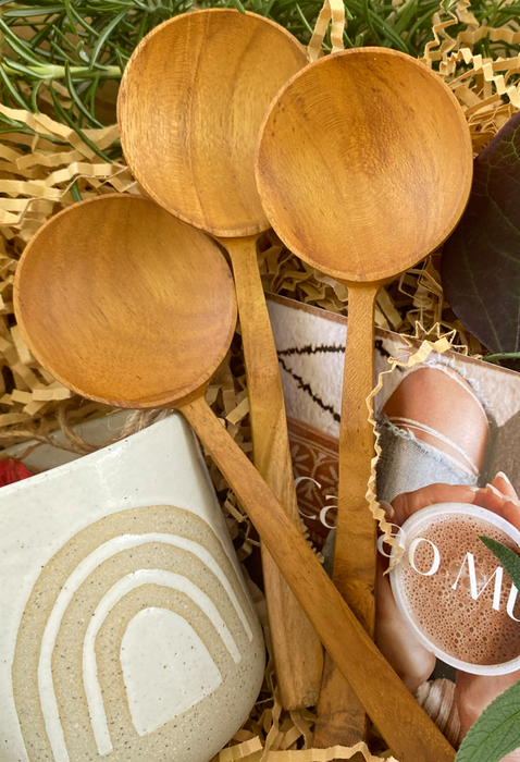 Teak Spoon - single (18cm)