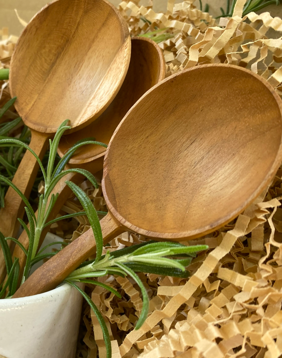 Teak Spoon - single (18cm)